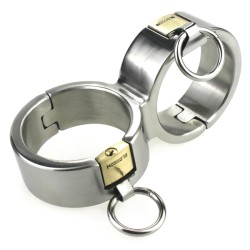 stainless steel cross handcuffs