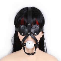 gag with blinder eyes detachable