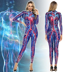 human circulatory system anatomy jumpsuit