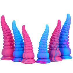 octopus suction silicone butt plug