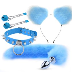 love kitty bondage kit rivet collar