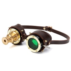 steampunk metal glasses halloween goggles